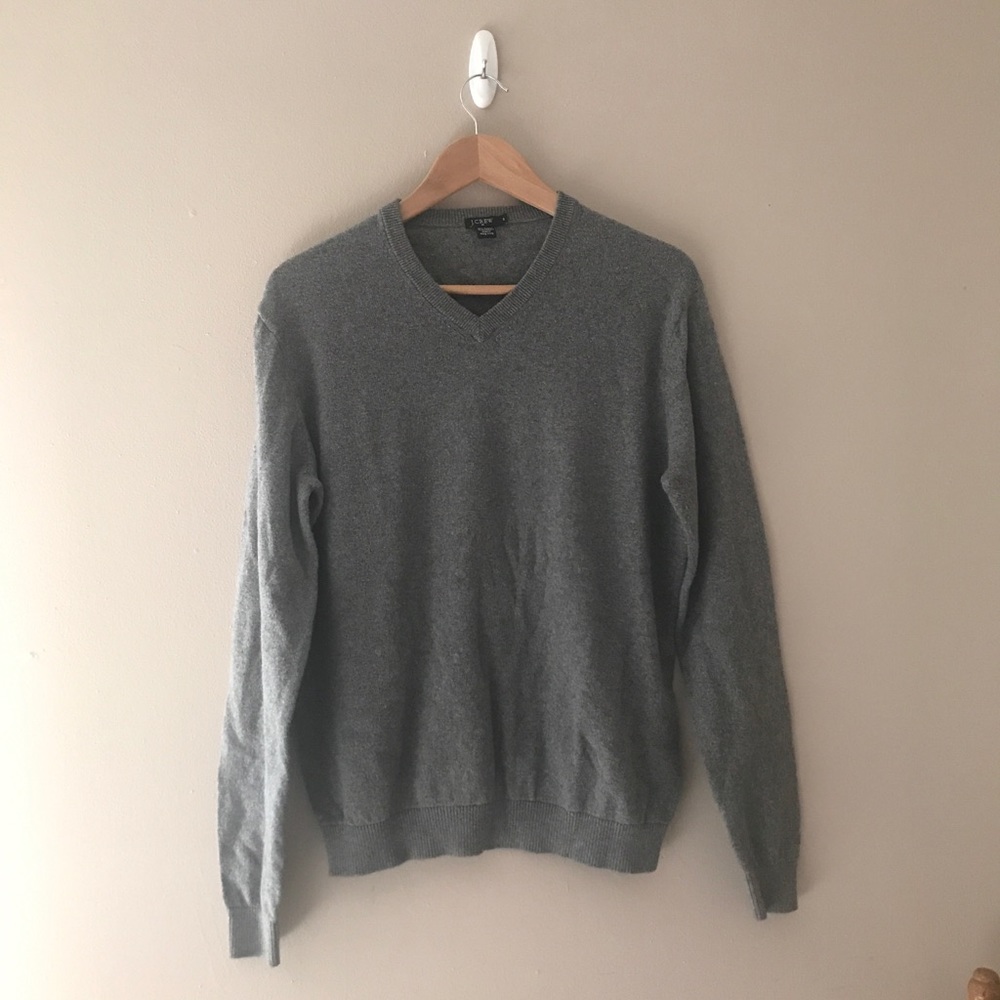 Gray J. Crew Factory Sweater